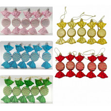 CANDY SET 5 CARAMELLE TONDE CM.10 COL.ASS (12pz)